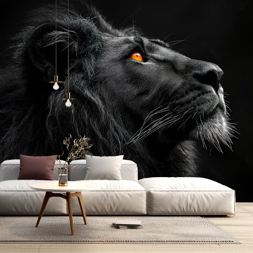 Papier peint panoramique - Lion