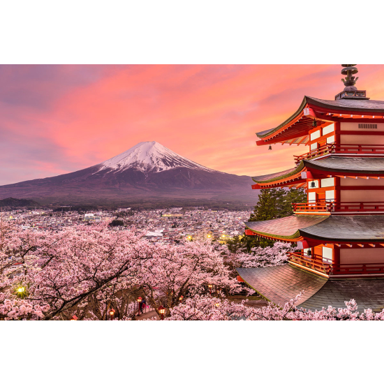 Papier peint panoramique - Mont Fuji Japon