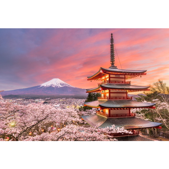 Papier peint panoramique - Mont Fuji Japon