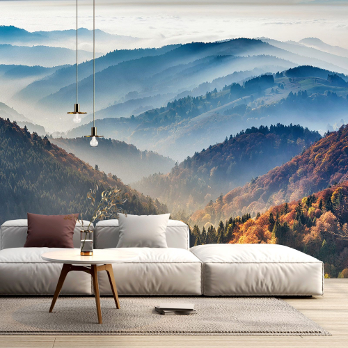 Papier peint panoramique - Montagnes