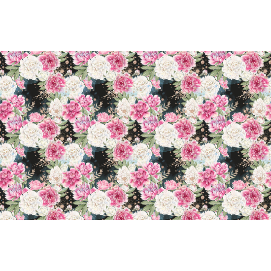 Papier peint panoramique - Motif Fleurs