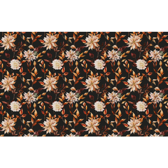 Papier peint panoramique - Motif Fleurs