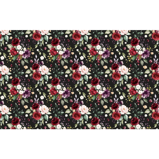 Papier peint panoramique - Motif Fleurs 