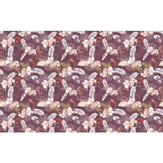 Papier peint panoramique - Motif Fleurs