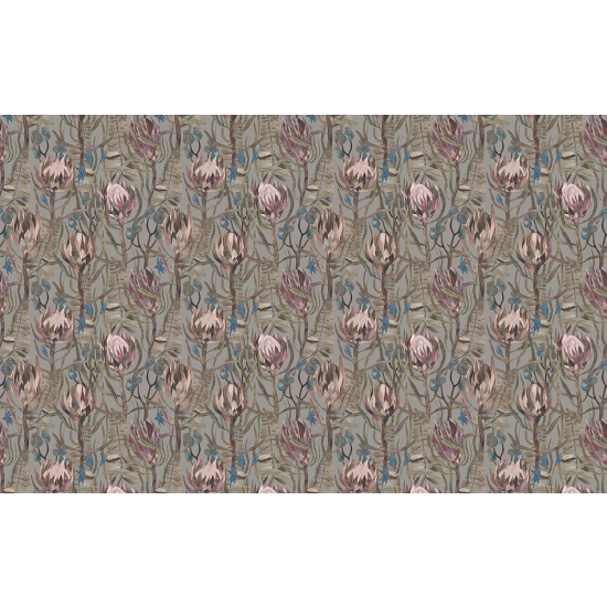 Papier peint panoramique - Motif Fleurs
