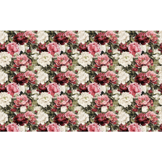 Papier peint panoramique - Motif Fleurs