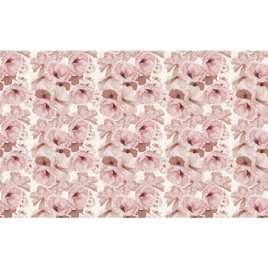 Papier peint panoramique - Motif Fleurs