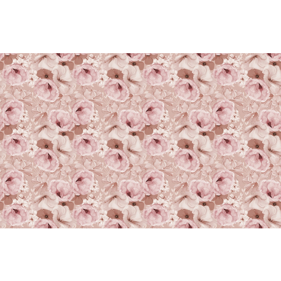 Papier peint panoramique - Motif Fleurs