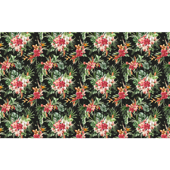 Papier peint panoramique - Motif Fleurs
