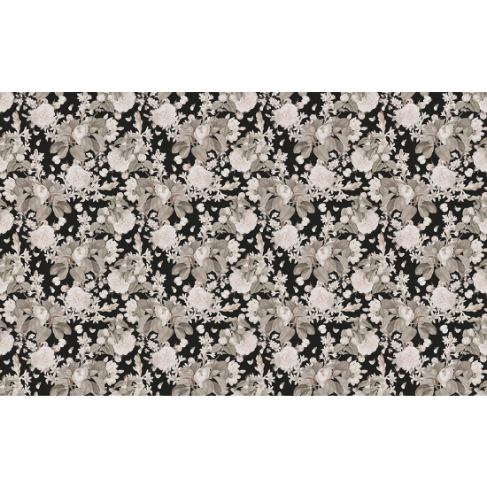 Papier peint panoramique - Motif Fleurs