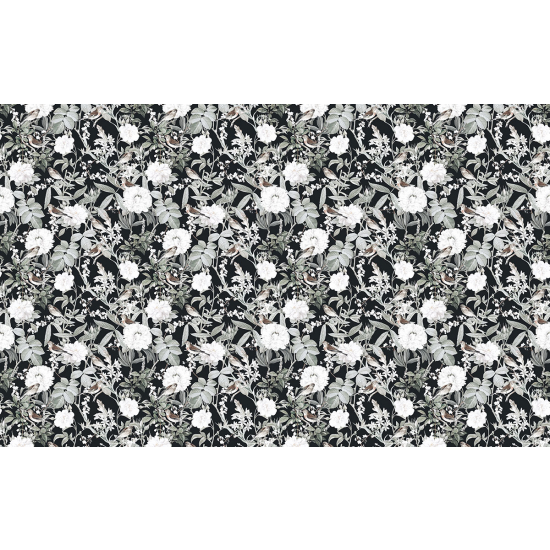 Papier peint panoramique - Motif Fleurs