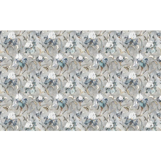 Papier peint panoramique - Motif Fleurs