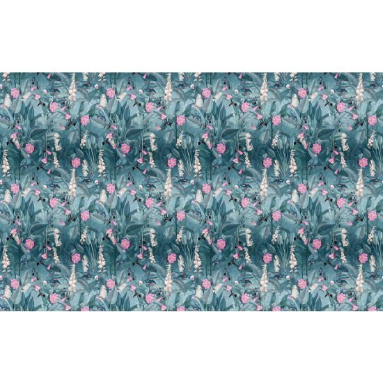 Papier peint panoramique - Motif Fleurs