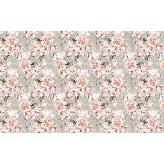 Papier peint panoramique - Motif Fleurs