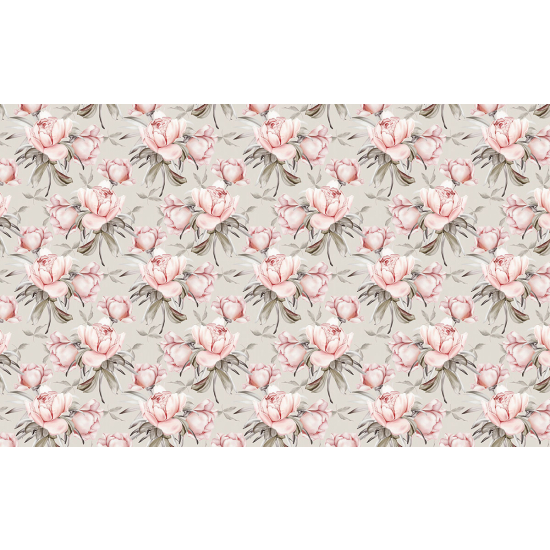 Papier peint panoramique - Motif Fleurs