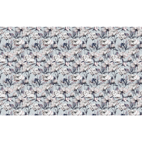 Papier peint panoramique - Motif Fleurs