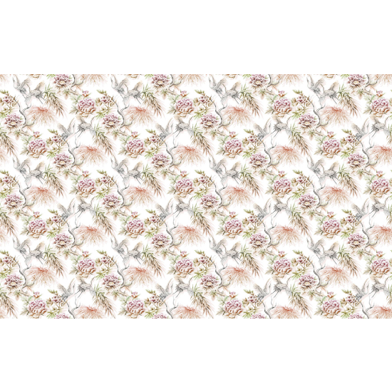 Papier peint panoramique - Motif Fleurs