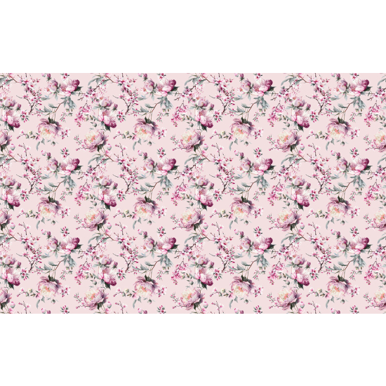 Papier peint panoramique - Motif Fleurs