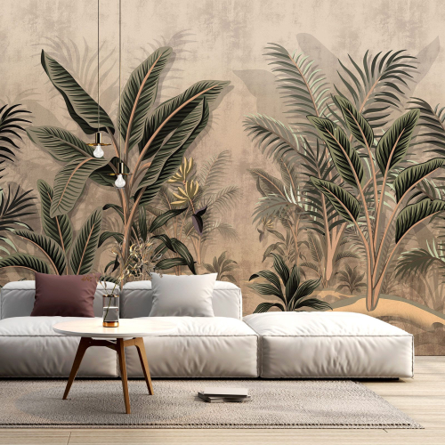 Papier peint panoramique - Motif Tropical