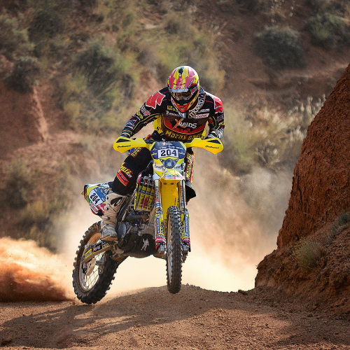 Papier peint panoramique Motocross