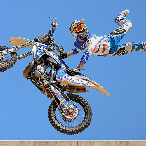 Papier peint panoramique Motocross