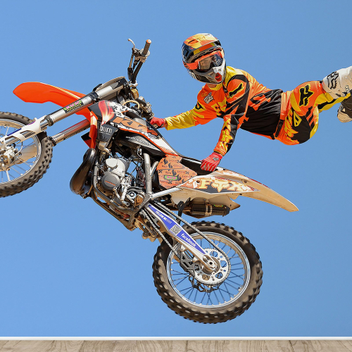 Papier peint panoramique Motocross