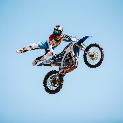 Papier peint panoramique Motocross