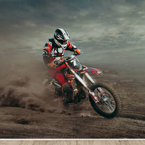 Papier peint panoramique Motocross