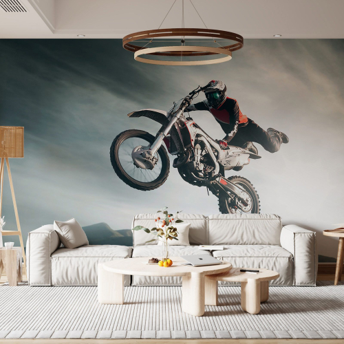 Papier peint panoramique Motocross