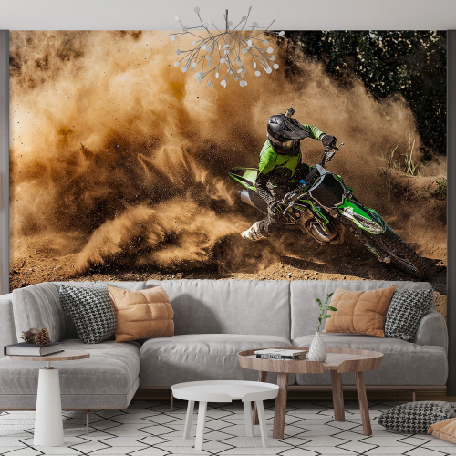 Papier peint panoramique Motocross
