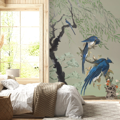 Papier peint panoramique - Oiseaux
