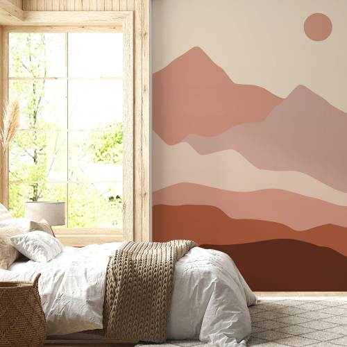 Papier peint panoramique - Payasge Boho