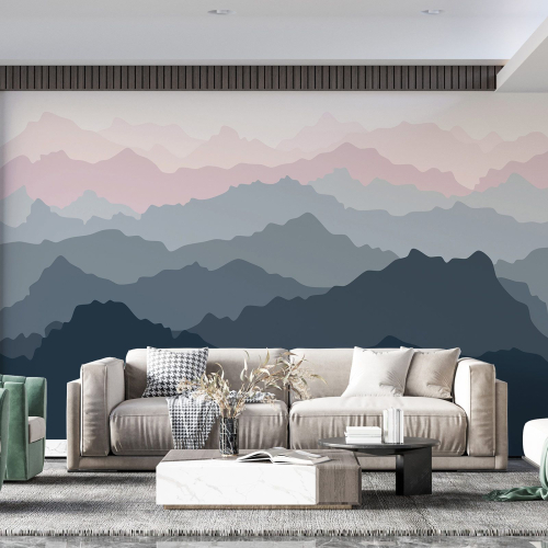 Papier peint panoramique - Paysage Abstrait