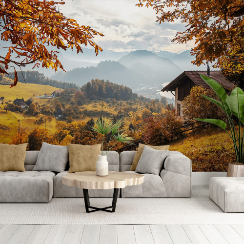 Papier peint panoramique - Paysage Automne