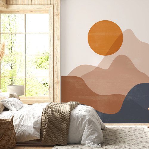 Papier peint panoramique - Paysage Boho