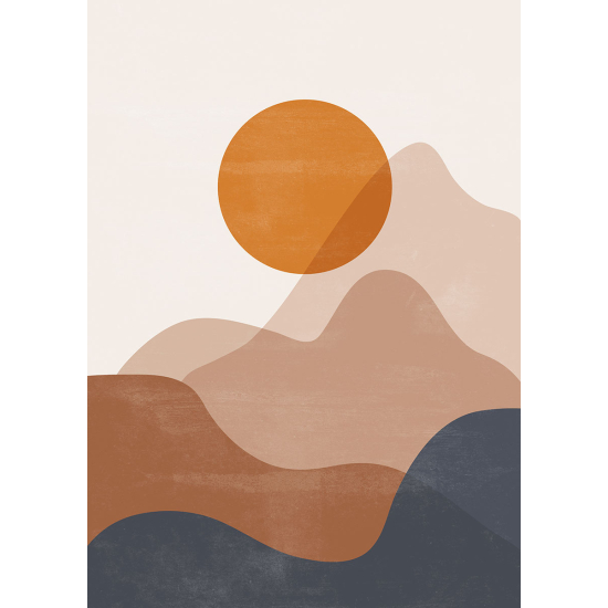 Papier peint panoramique - Paysage Boho