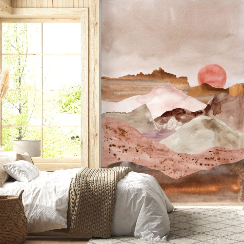 Papier peint panoramique - Paysage Boho