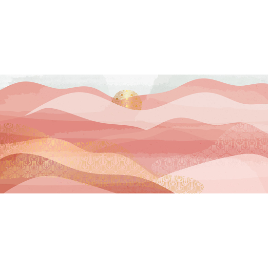 Papier peint panoramique - Paysage Boho