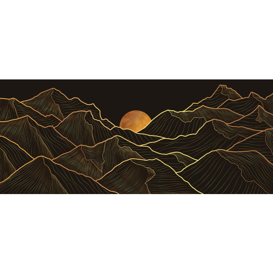 Papier peint panoramique - Paysage Boho