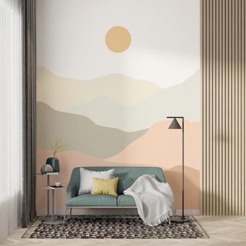 Papier peint panoramique - Paysage Boho