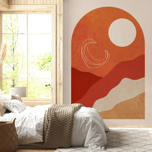 Papier peint panoramique - Paysage Boho