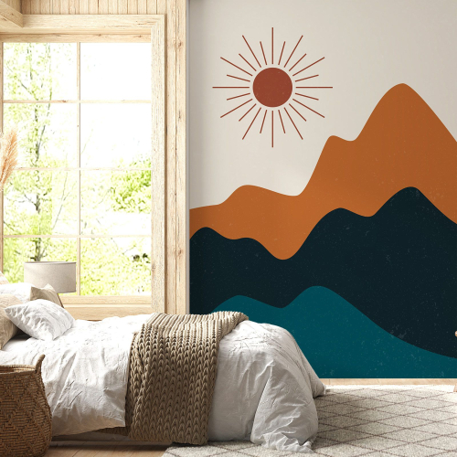 Papier peint panoramique - Paysage Boho