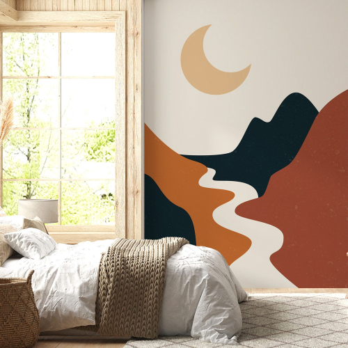 Papier peint panoramique - Paysage Boho