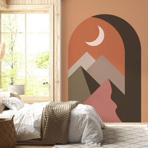 Papier peint panoramique - Paysage Boho