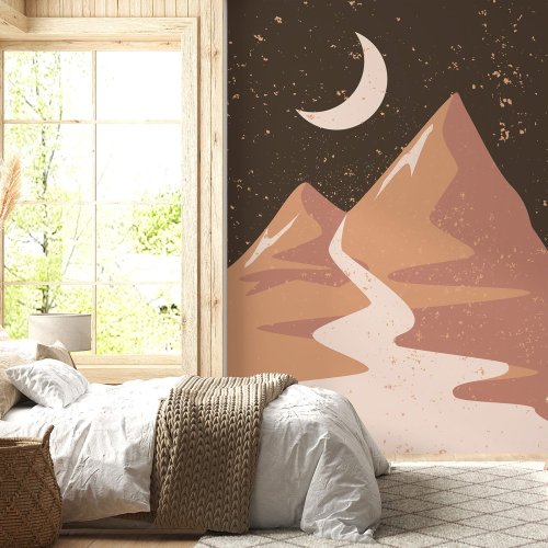 Papier peint panoramique - Paysage Boho