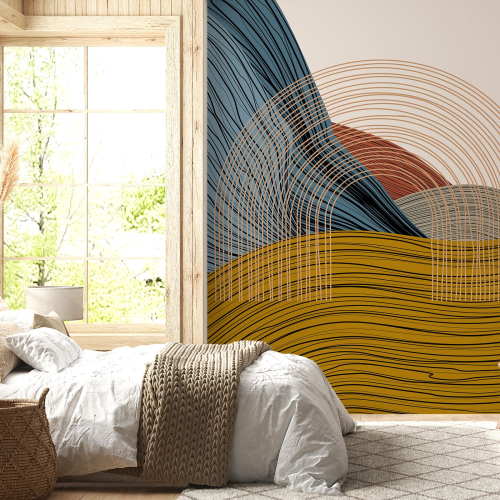 Papier peint panoramique - Paysage Boho