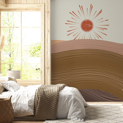 Papier peint panoramique - Paysage Boho