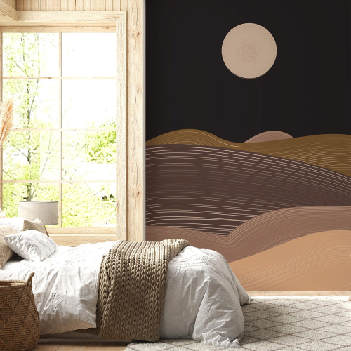 Papier peint panoramique - Paysage Boho