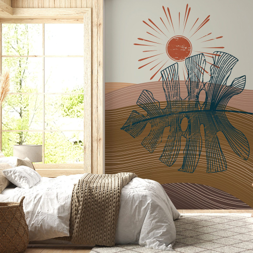 Papier peint panoramique - Paysage Boho