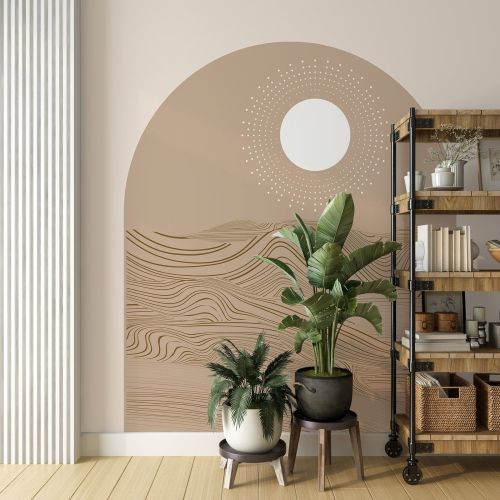 Papier peint panoramique - Paysage Boho